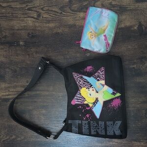 Y2K Tinker Bell Purse And Change Pouch